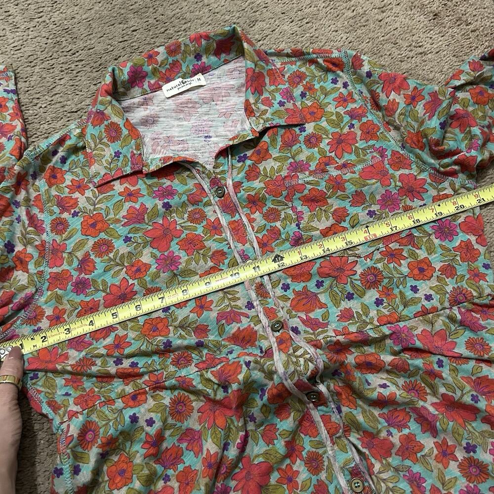 Natural Life Christa Knit Maxi Dress Watercolor Neon Size Medium - Picture 6 of 8